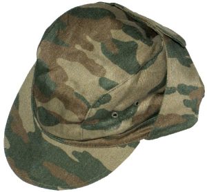 Russian officer field cap with earflaps