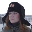 Navy officer of the Russian Federation mouton ushanka hat. Current issue.