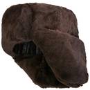 Brown Mouton winter hat