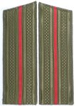 Soviet army officer shoulder boards. Made in USSR.