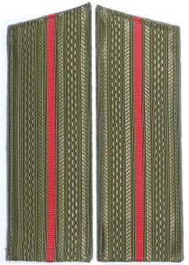 Soviet army officer shoulder boards. Made in USSR.