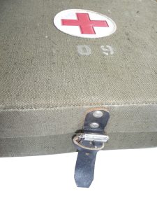 Authentic Soviet Medical Help Bag. Made in USSR.