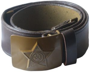 Soviet soldier field belt