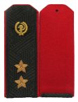 Russian Medical Service Lieutenant General shoulder boards