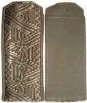 Soviet Colonel General shoulder boards for summer field uniform.