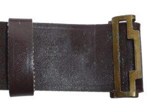 Brown Soviet soldier belt