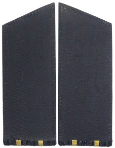 Higher rank officers of the Soviet Navy shoulder boards.