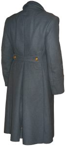 Soviet officer light grey wool overcoat