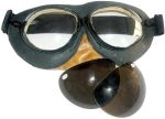 Original Soviet Mig fighters pilot goggles PO-1M