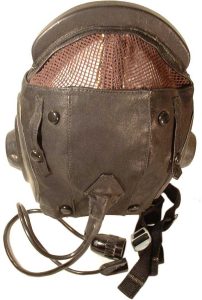 Soviet Air Force pilot helmet. Tropical.