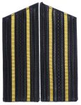 Higher rank officers of the Soviet Navy shoulder boards.