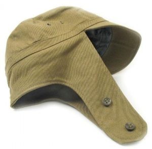 Soviet officer afganka field cap with earflaps