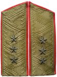 Soviet Colonel General shoulder boards for field uniform.